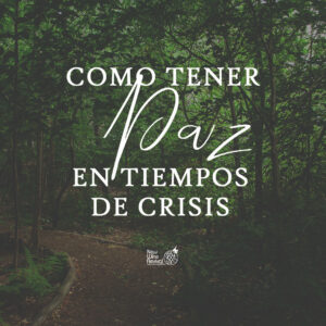 Read more about the article Como Tener Paz en Tiempos de Crisis