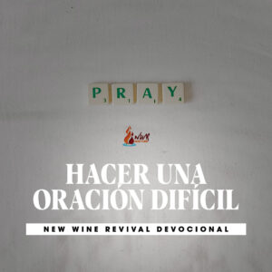 Read more about the article Hacer una oración difícil