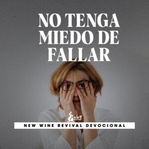 Read more about the article No tenga miedo de fallar