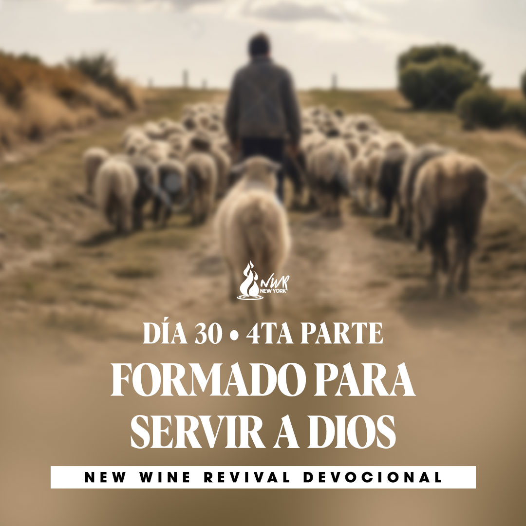Read more about the article Día 30 • Formado para servir a Dios • 4ta Parte