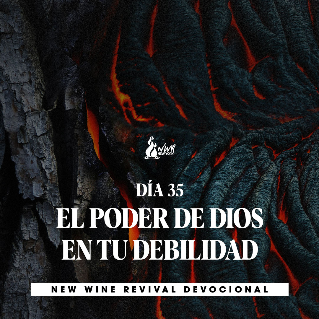 Read more about the article DÍA 35 • El poder de Dios en tu debilidad