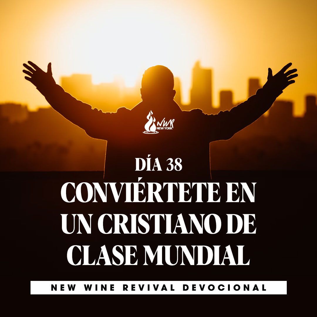 Read more about the article DÍA 38 • Conviértete en un cristiano de clase mundial