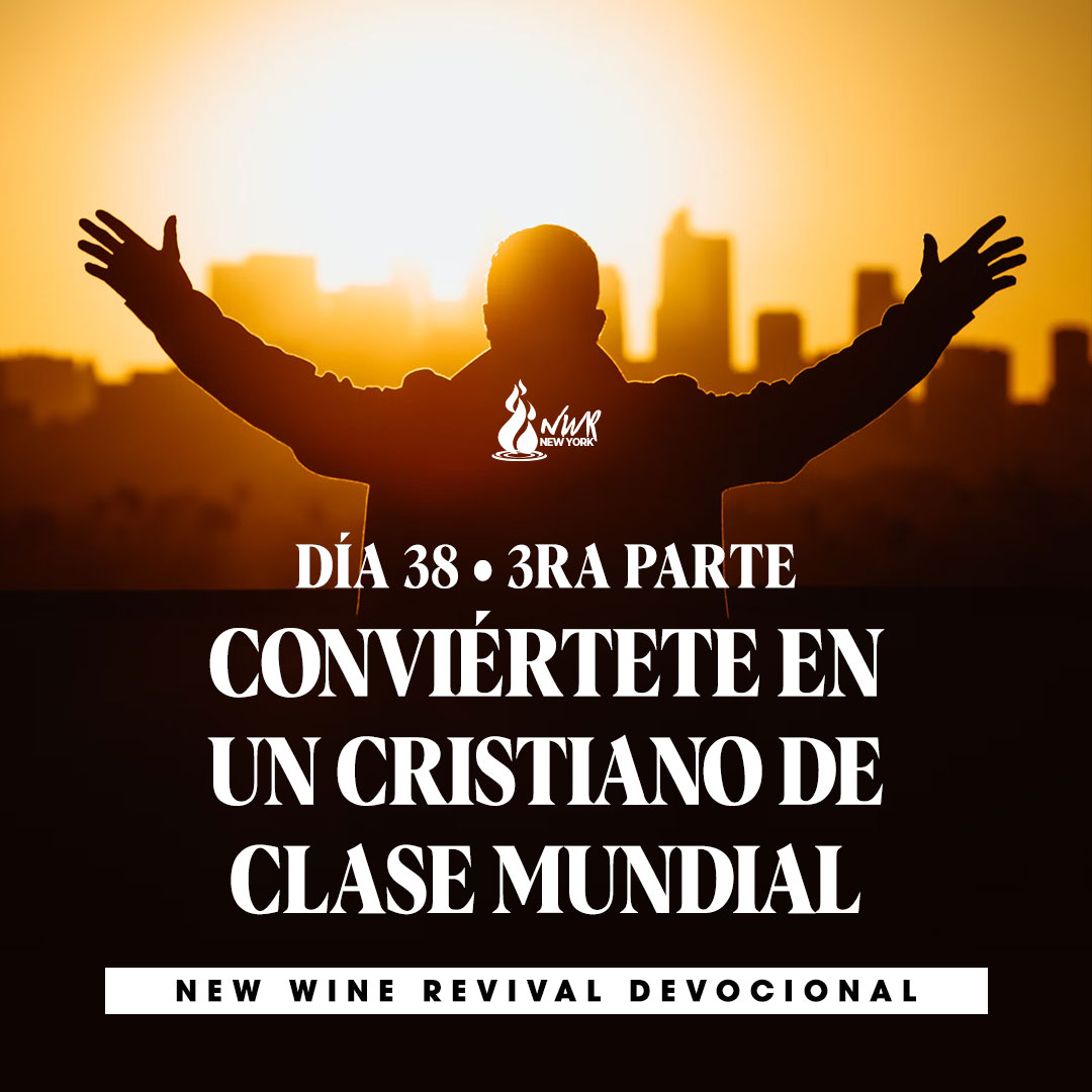Read more about the article DÍA 38/Tercera parte• Conviértete en un cristiano de clase mundial