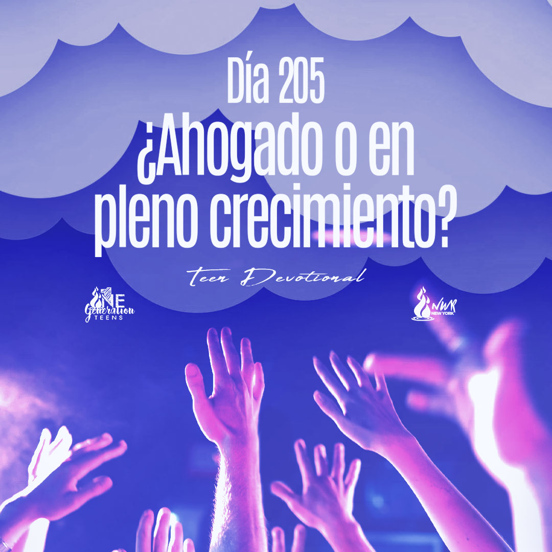 Read more about the article DÍA 205 • ¿Ahogado o en pleno crecimiento?