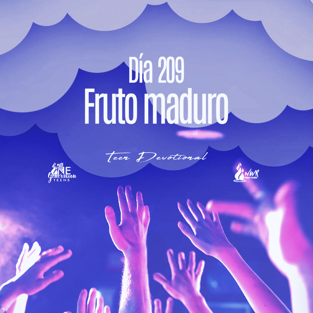 Read more about the article DÍA 209 – Fruto maduro