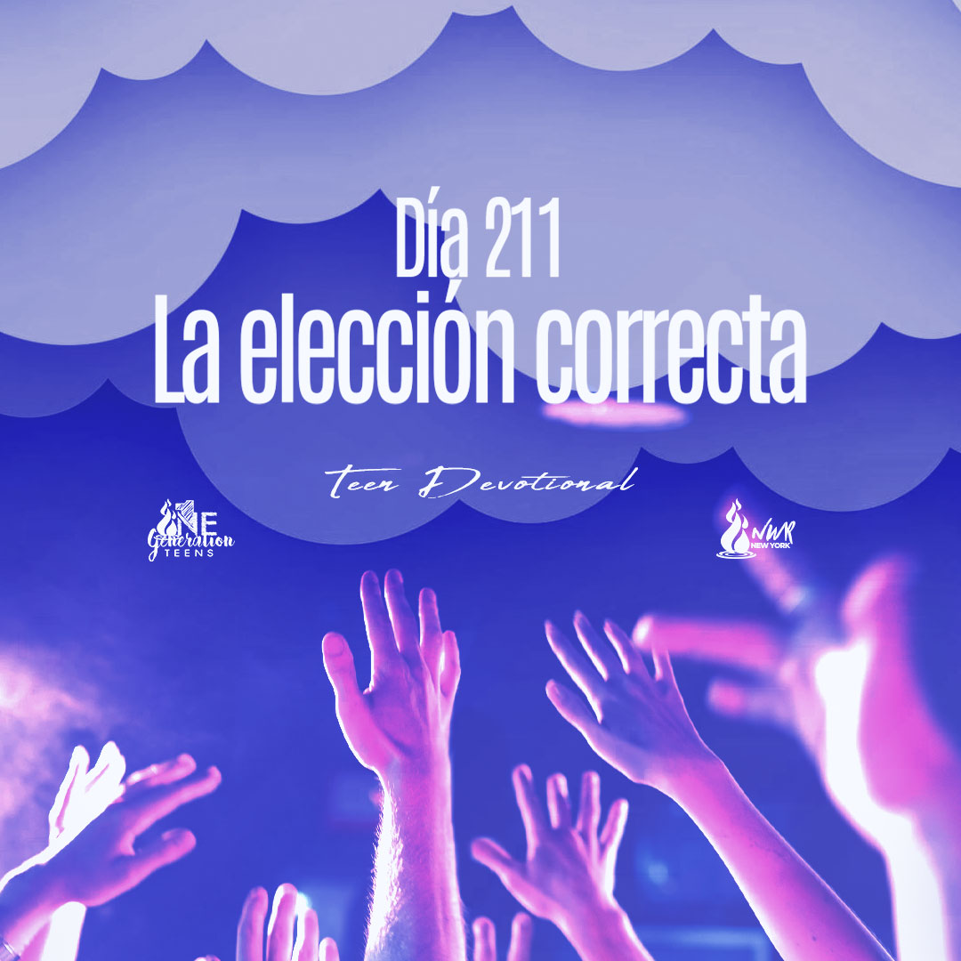 Read more about the article DÍA 211 • La elección correcta