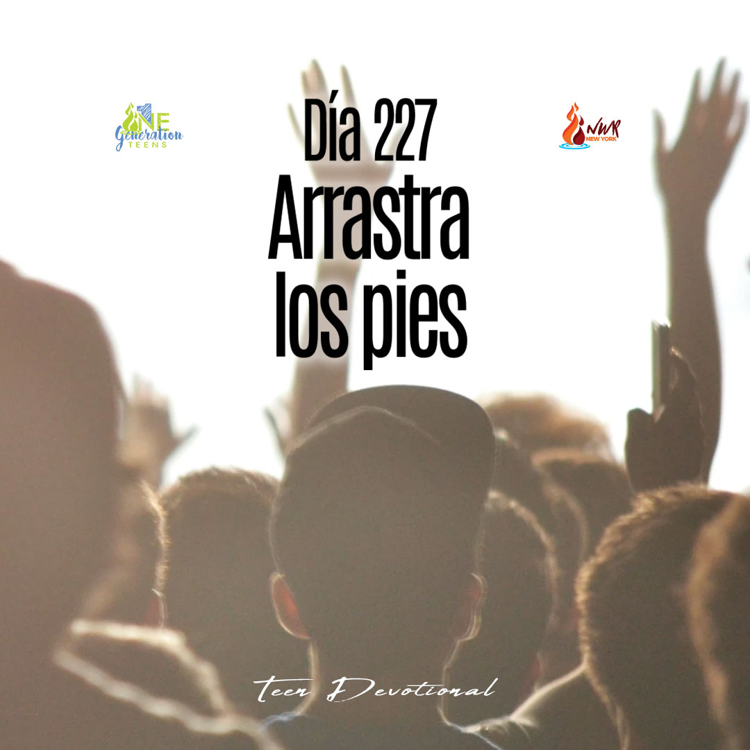 Read more about the article DÍA 227 • Arrastra los pies