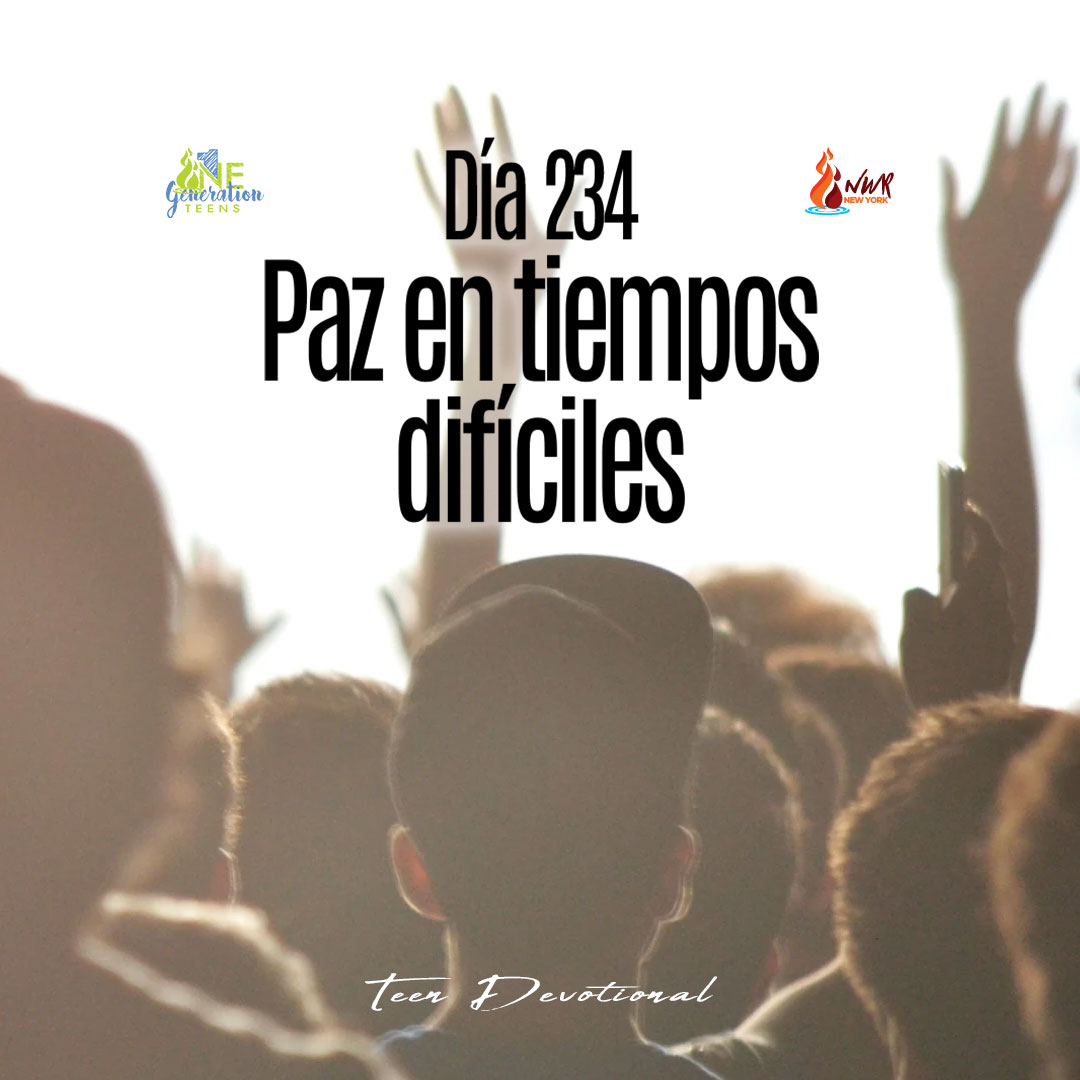 Read more about the article DÍA 234 • Paz en tiempos difíciles