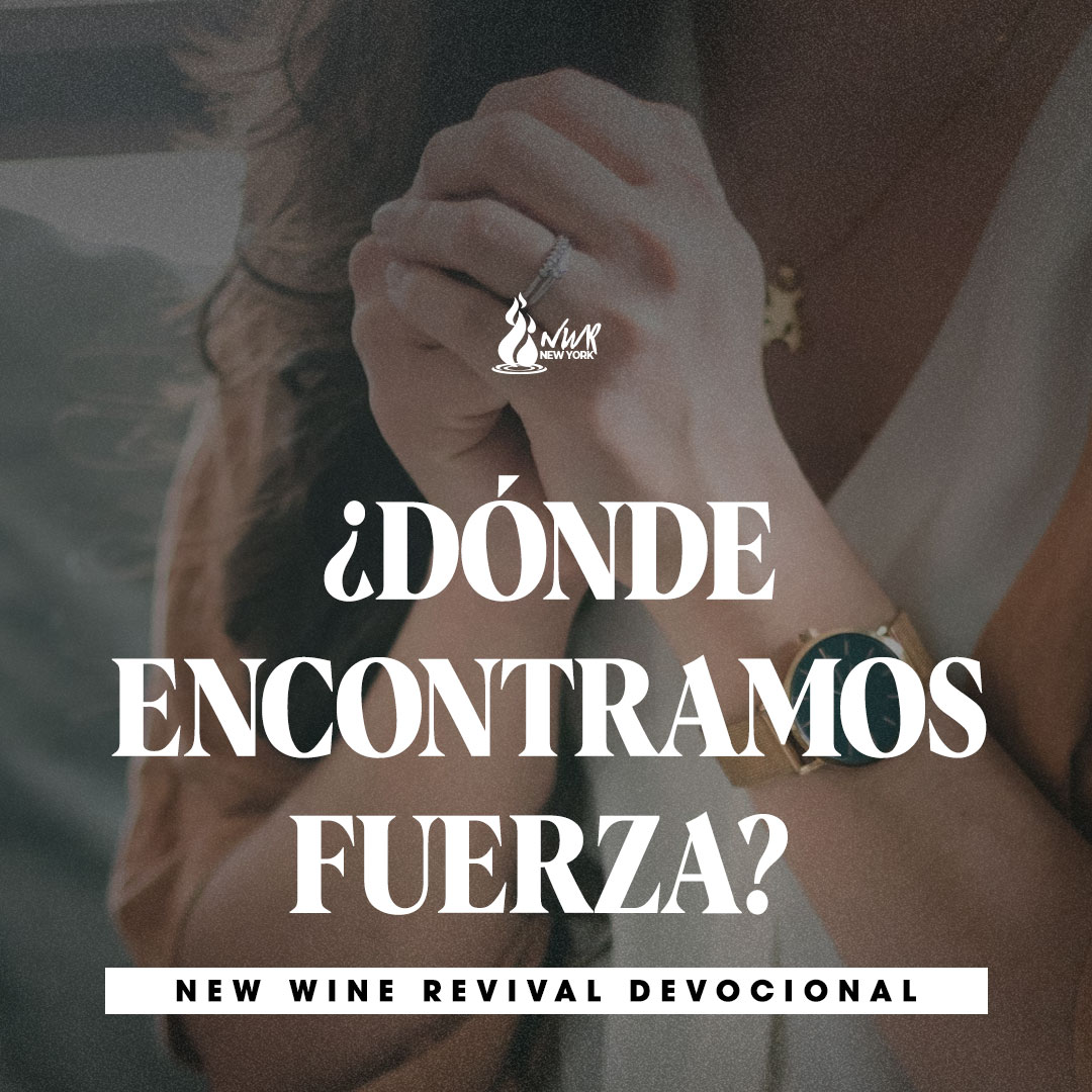 Read more about the article ¿DÓNDE ENCONTRAMOS FUERZA?