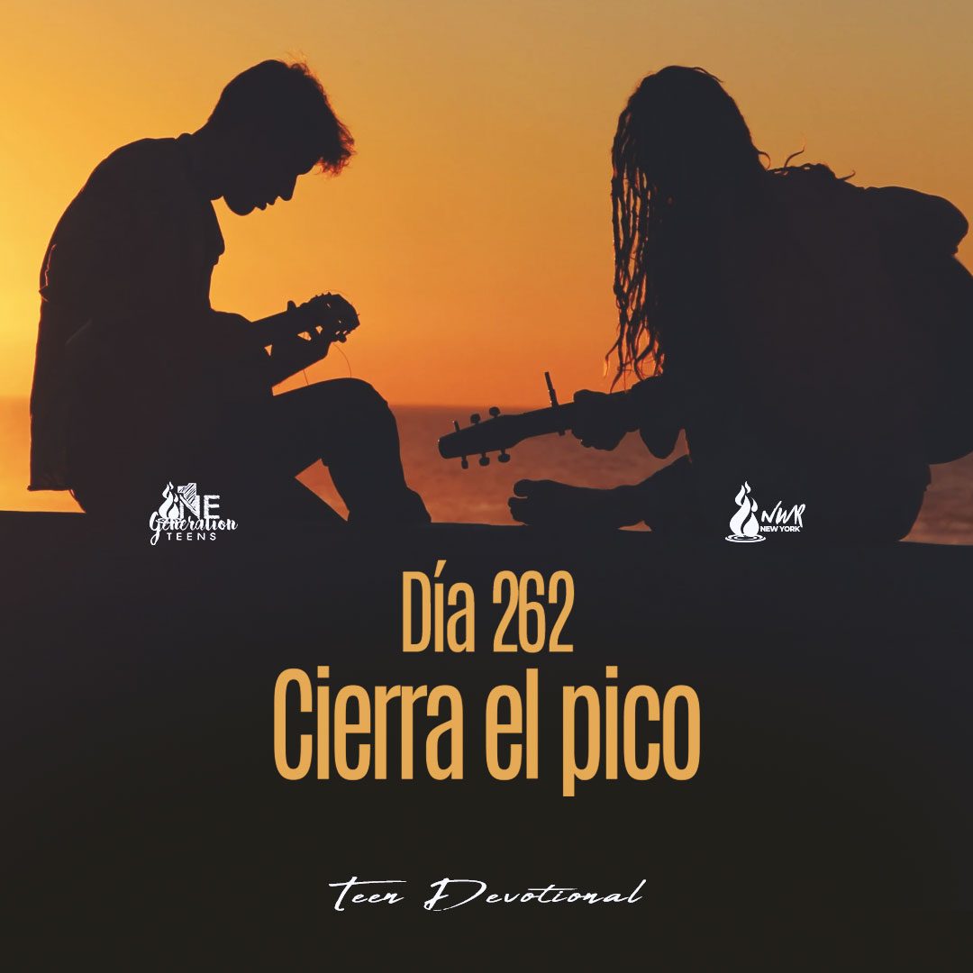 Read more about the article Día 262 • Cierra el pico