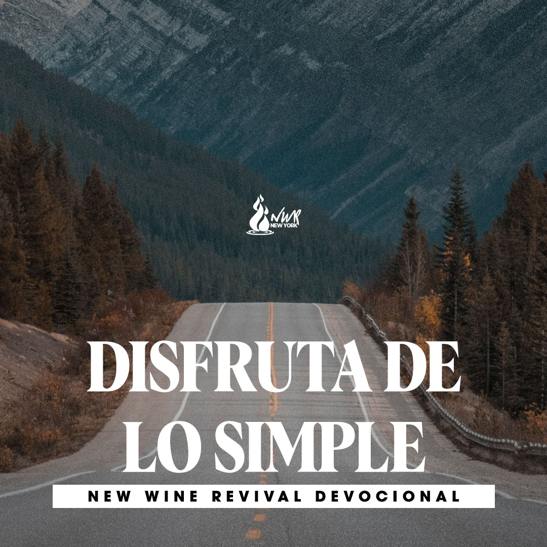 Read more about the article DISFRUTA DE LO SIMPLE
