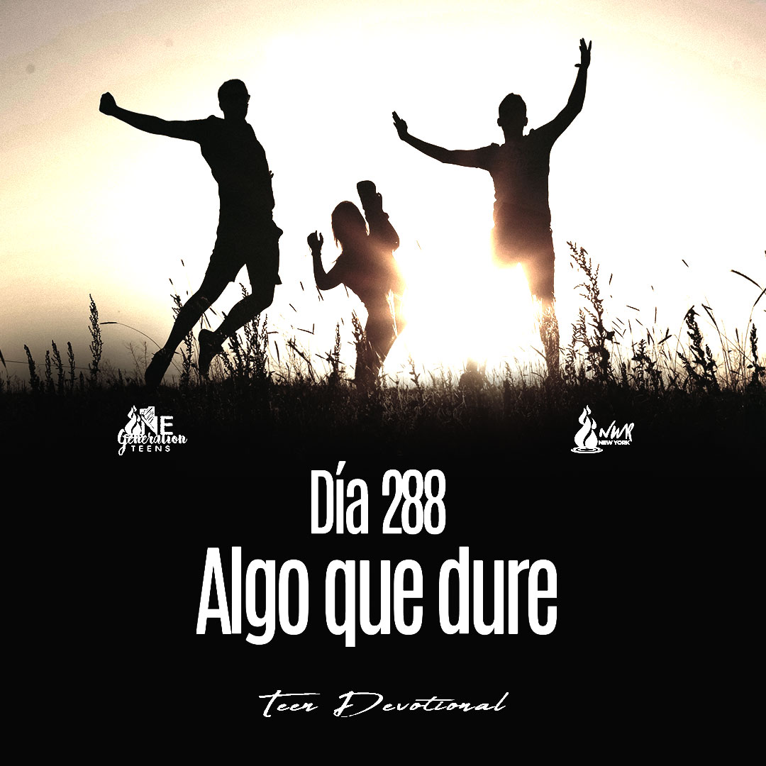Read more about the article DÍA 288  –  Algo que dure
