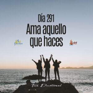 Read more about the article DÍA 291 – Ama aquello que haces