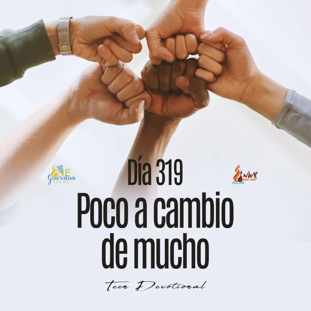 Read more about the article DÍA 319 – Poco a cambio de mucho