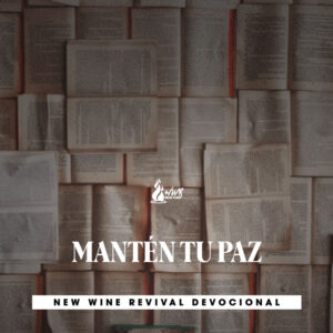 Read more about the article MANTÉN TU PAZ