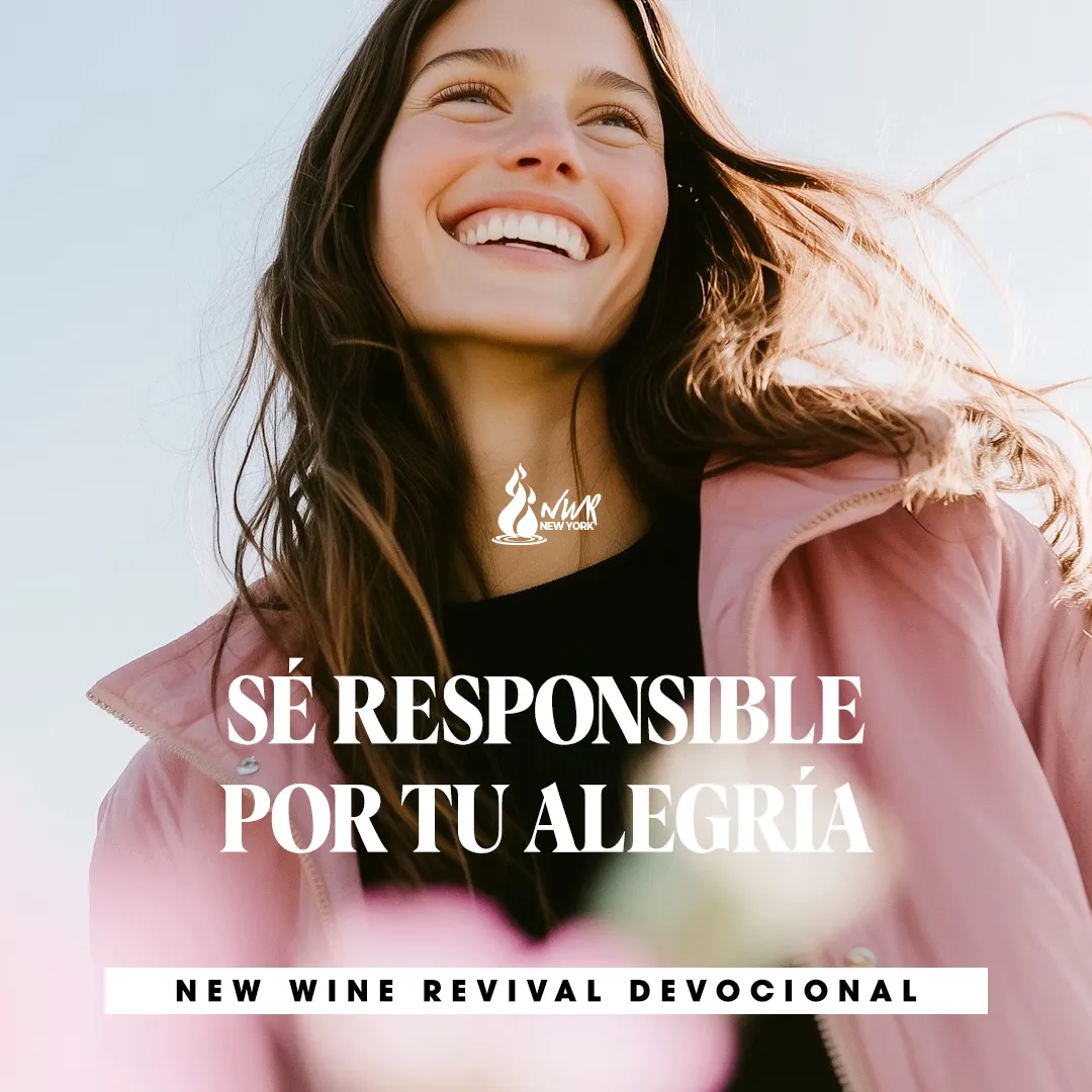 Read more about the article SÉ RESPONSIBLE POR TU ALEGRÍA