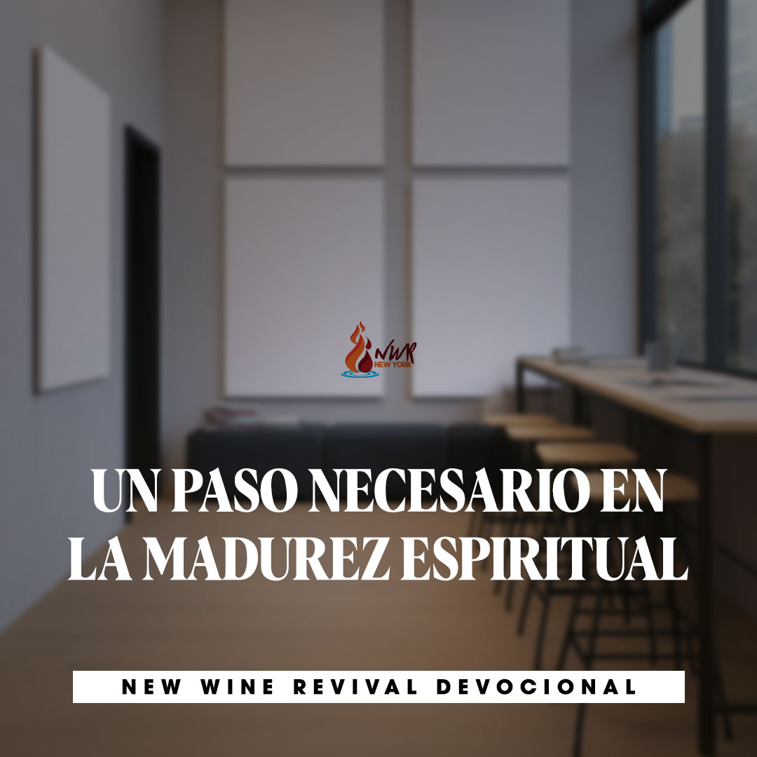Read more about the article UN PASO NECESARIO EN LA MADUREZ ESPIRITUAL