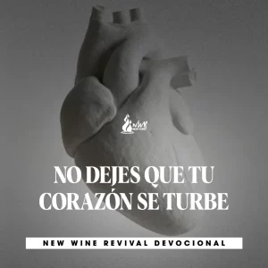 Read more about the article NO DEJES QUE TU CORAZÓN SE TURBE