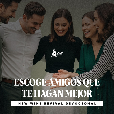 Read more about the article 29Abr – ESCOGE AMIGOS QUE TE HAGAN MEJOR