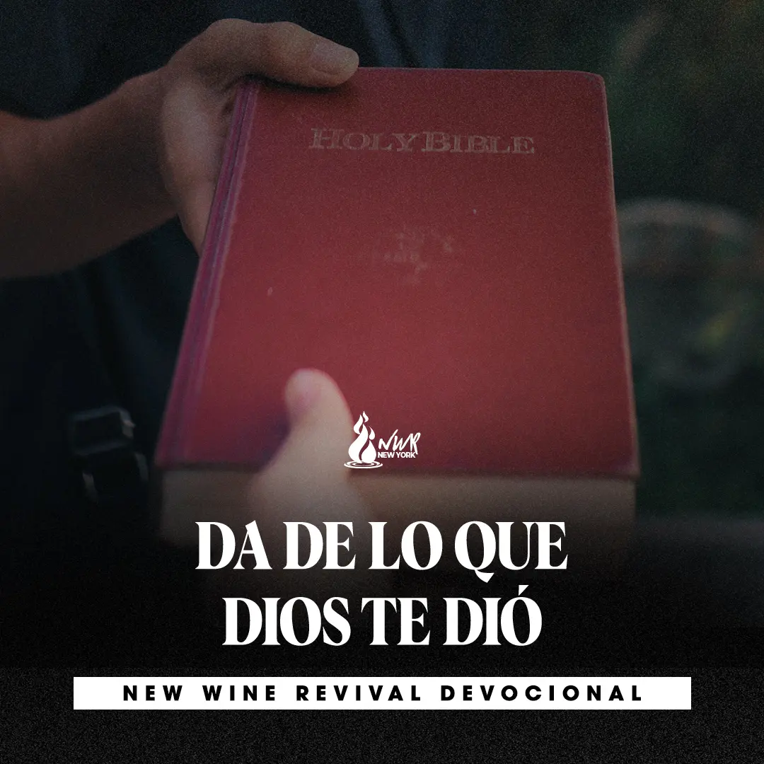 Read more about the article DA DE LO QUE DIOS TE DIÓ
