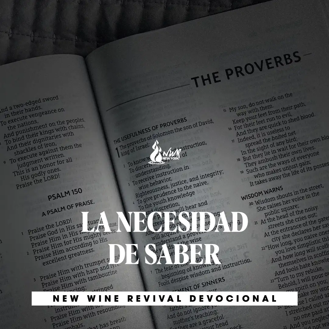 Read more about the article LA NECESIDAD DE SABER